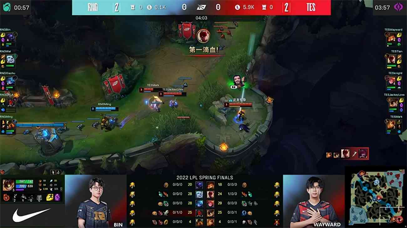 LOL-LPL：三线发力无人可挡，RNG 3-2击败TES夺得LPL春季赛冠军